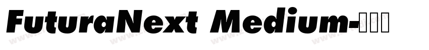 FuturaNext Medium字体转换